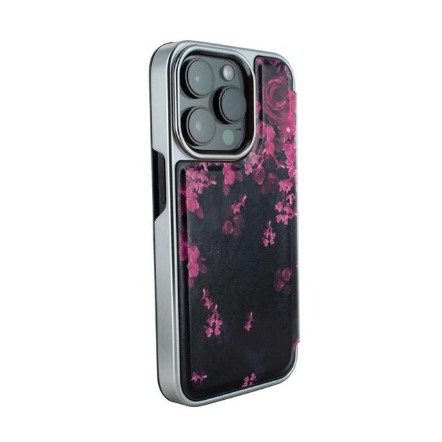 Ted Baker iPhone 15 Pro Max Mirror Folio Flower Border - SW1hZ2U6MTU5MDI0NA==