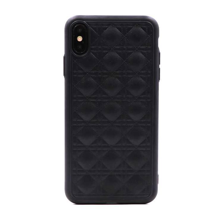 جراب خلفي من السيليكون لهاتف ايفون6.5 بوصة اسود من توتوديو Totu Deo Series Back Case for iPhone 6.5