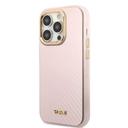 Tumi Aluminum Carbon Pattern Hard Case for iPhone 14 Pro Max - Light Pink - SW1hZ2U6MTYxMTU4MA==