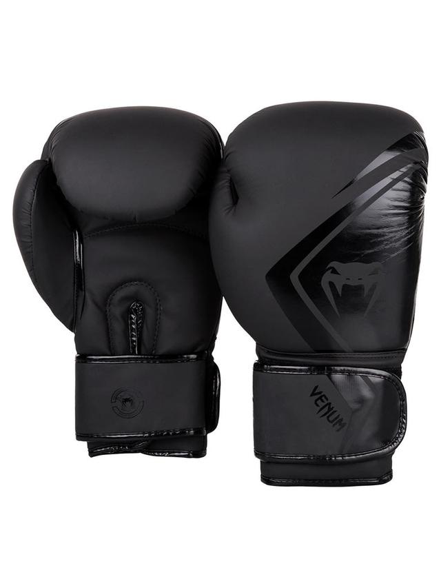 Venum Contender 2.0 Boxing Gloves Color Black/BlackSize 12 Oz - SW1hZ2U6MTU0NjA3MQ==