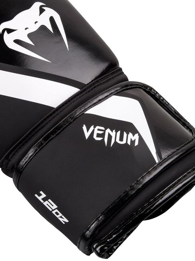 Venum Contender 2.0 Boxing Glove Color Black/Grey/WhiteSize 10 Oz - SW1hZ2U6MTU0NTkzOA==