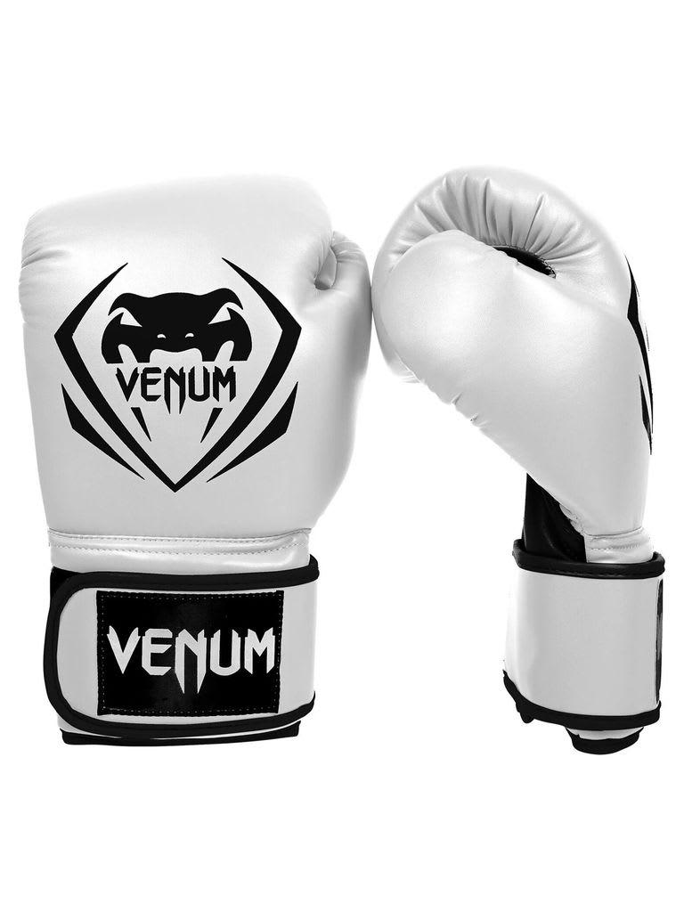 قفازات الملاكمة 12 أونصة أبيض ثلجي فينوم Venum Contender Boxing Glove