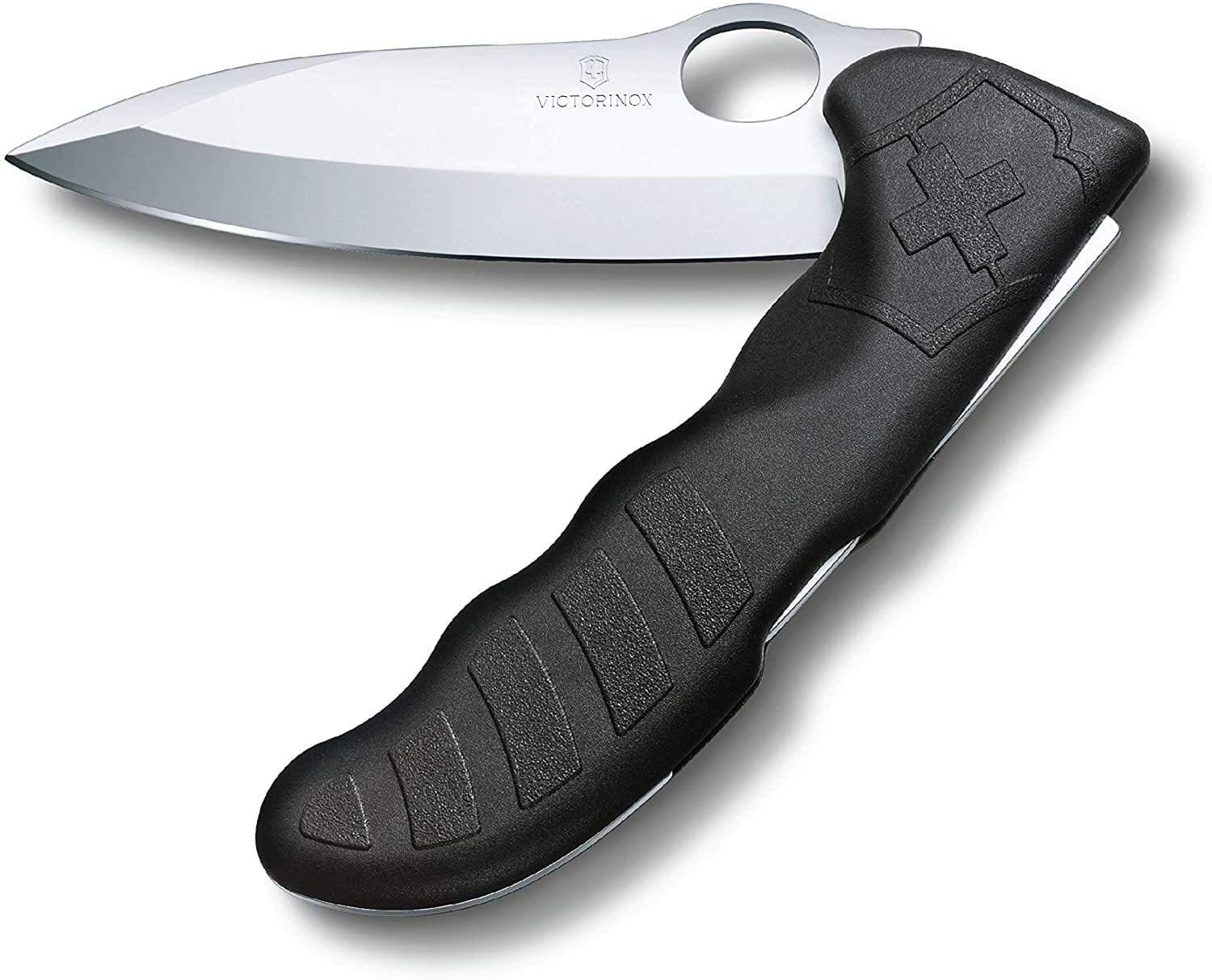 سكين حربي أسود فيكترونوكس Victorinox Hunter Pro Black With Belt Pouch