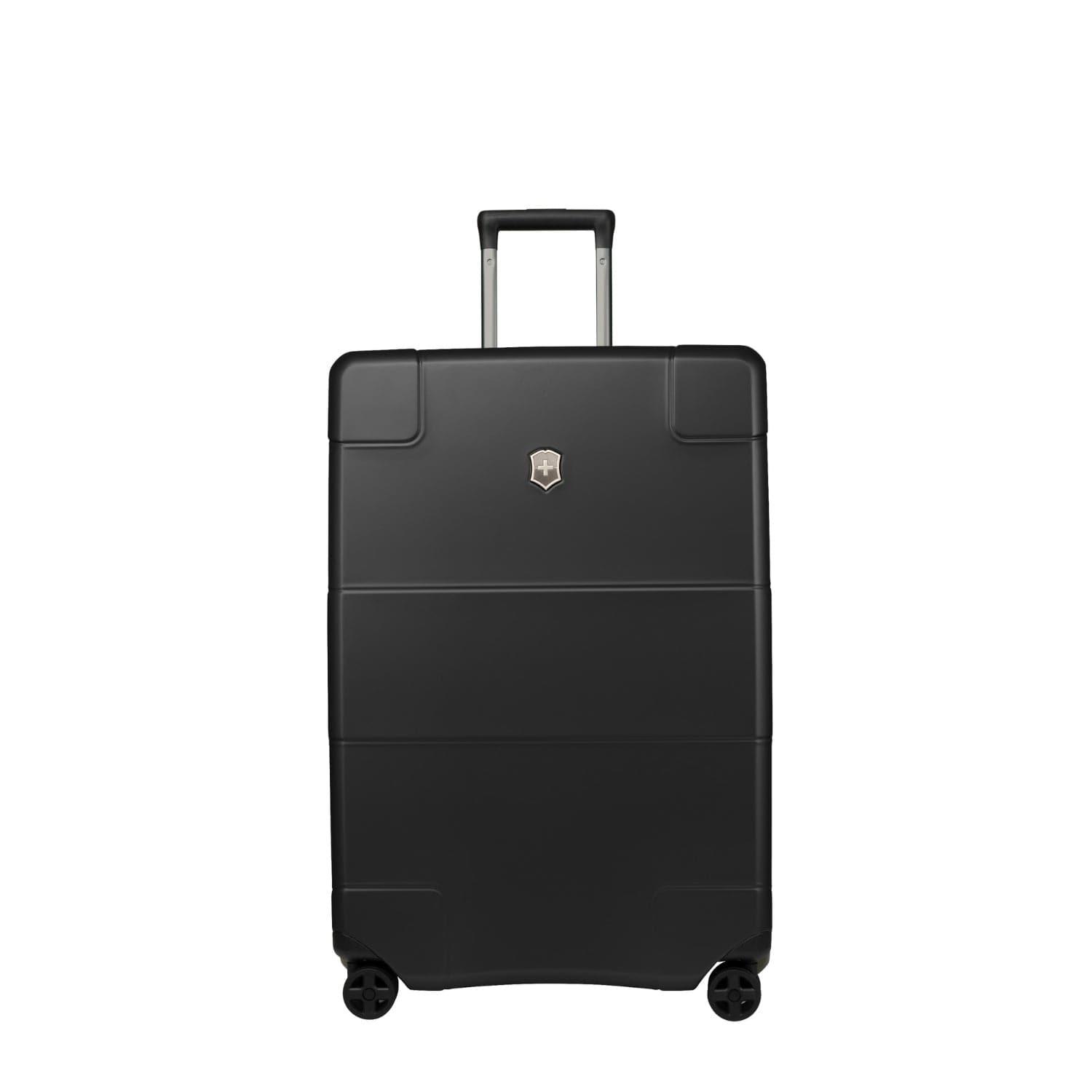 Victorinox Lexicon 75cm Hardside 4 Double Wheel Check-In Luggage Trolley Black - 602107