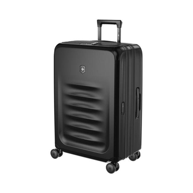 شنطة سفر كبيرة 81 لتر قابلة للتوسيع فيكتورنوكس سبيكترا أسود Victorinox Spectra Expandable Global Carry-On Hardside Cabin Luggage Trolley - SW1hZ2U6MTU2MDQ0NQ==