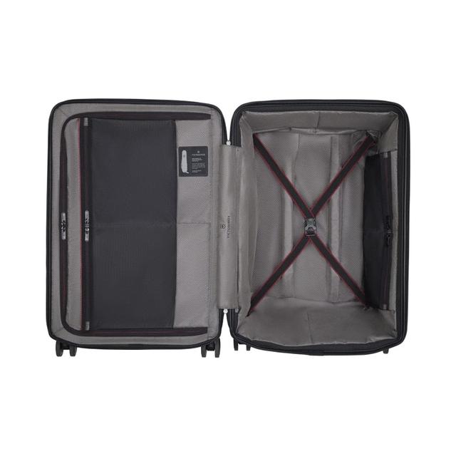 شنطة سفر كبيرة 81 لتر قابلة للتوسيع فيكتورنوكس سبيكترا أسود Victorinox Spectra Expandable Global Carry-On Hardside Cabin Luggage Trolley - SW1hZ2U6MTU2MDQ0Nw==