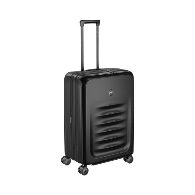 شنطة سفر كبيرة 81 لتر قابلة للتوسيع فيكتورنوكس سبيكترا أسود Victorinox Spectra Expandable Global Carry-On Hardside Cabin Luggage Trolley - SW1hZ2U6MTU2MDQ1Mw==