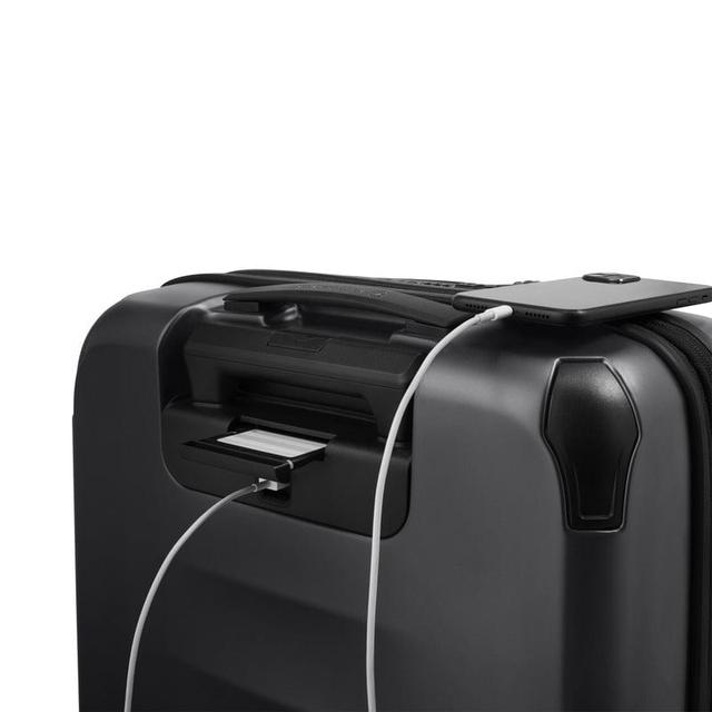 شنطة سفر صغيرة 47 لتر قابلة للتوسيع فيكتورنوكس سبيكترا أسود Victorinox Spectra Expandable Global Carry-On Hardside Cabin Luggage Trolley - SW1hZ2U6MTU2MDcyOQ==