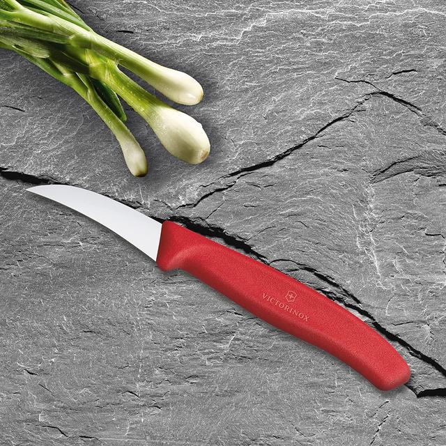 سكين مطبخ 8 سم أحمر فيكترونوكس Victorinox Swiss Classic Shaping Knife Red Nylon Handle Blade 8cm - SW1hZ2U6MTU4ODY0Mw==