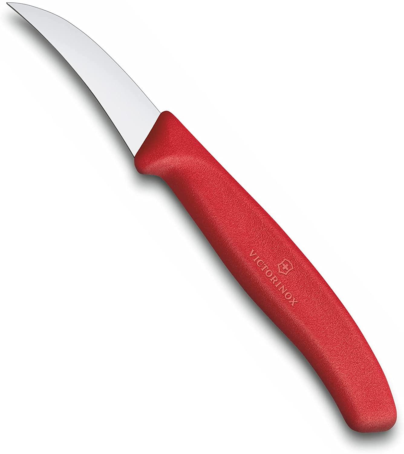 سكين مطبخ 8 سم أحمر فيكترونوكس Victorinox Swiss Classic Shaping Knife Red Nylon Handle Blade 8cm