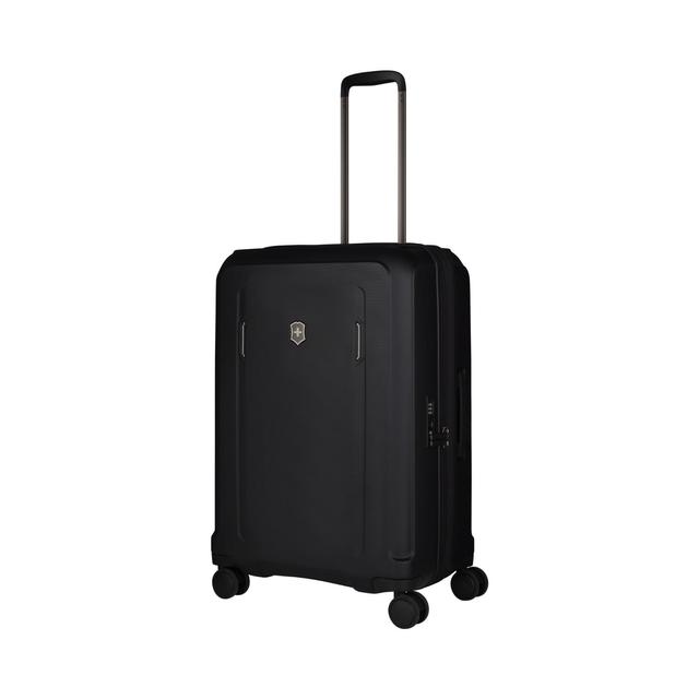 Victorinox Werks Traveler 6.0 69cm Hardcase Expandable 4 Double Wheel Lightweight Check-In Luggage Trolley Black - 609970 - SW1hZ2U6MTU1ODgzNQ==
