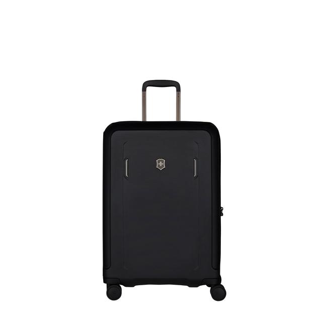 Victorinox Werks Traveler 6.0 69cm Hardcase Expandable 4 Double Wheel Lightweight Check-In Luggage Trolley Black - 609970 - SW1hZ2U6MTU1ODgzMQ==
