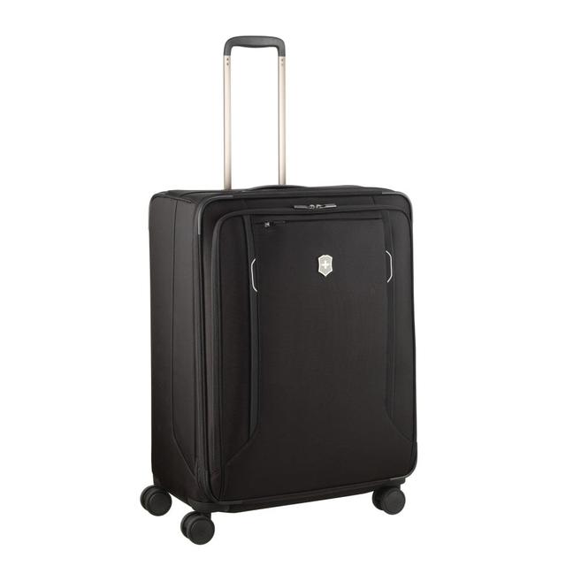 Victorinox Werks Traveler 6.0 Softside Expandable 71cm Check-In Trolley Black - 605411 - SW1hZ2U6MTU1NzEzOQ==