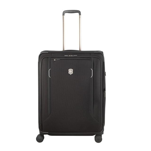 شنطة ترولي للسفر 104 لتر قابلة للتوسيع فيكتورنوكس أسود Victorinox Werks Softside Expandable Trolley Bag - SW1hZ2U6MTU1NzEzNw==