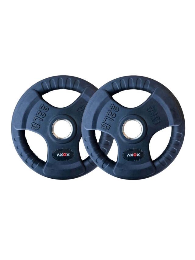 Axox Fitness Rubber Weight Plate Weight 15 Kg - SW1hZ2U6MTUzOTI3NA==