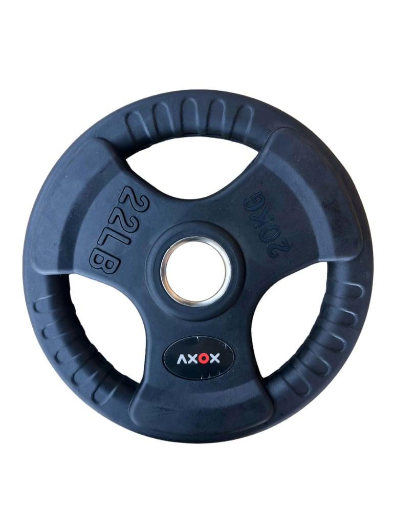 Axox Fitness Rubber Weight Plate Weight 20 Kg