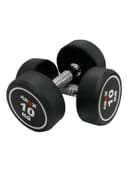 طقم دنابل بأوزان 2.5 حتى 25 كجم لون أسود من اكسوكس فيتنس Axox Fitness Round Dumbbell - SW1hZ2U6MTUwODk5Mw==