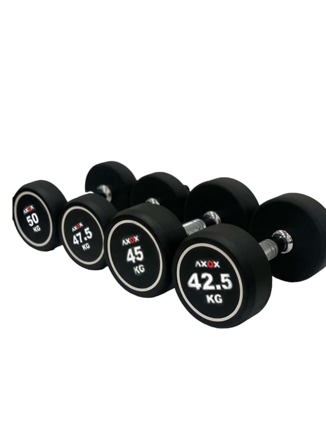 Axox Fitness Round Dumbbell Set 27.5-50 Kg