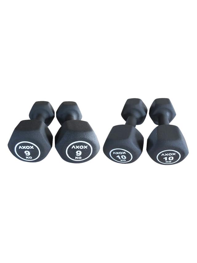 Axox Fitness Neoprene Dumbbell Set | 1-10 Kg - SW1hZ2U6MTUxMDEzNQ==