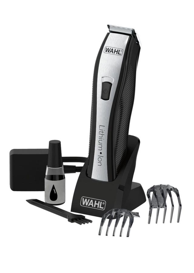 ماكينة حلاقة شعر رأس وذقن لاسلكية مع بطارية ليثيوم وال WAHL LITHIUM ION VARIO PRECISION TRIMMER - SW1hZ2U6MTU3NDU3Mg==