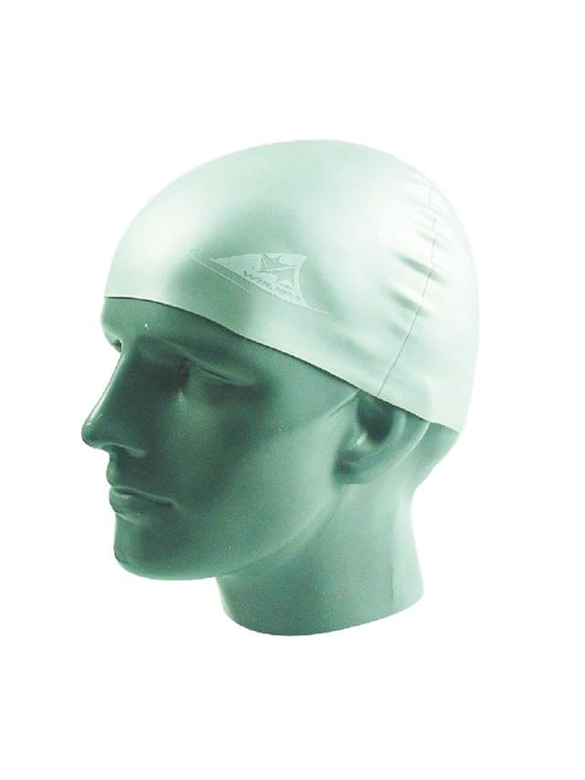 Winmax Free Size Waterproof Swimming Cap Hat Color White - 719222