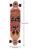 Winmax Route-E Long Skateboard, 9 Ply Chinese Maple 41'' x 9.5'' Style Style 1 - SW1hZ2U6MTU0ODYyNw==