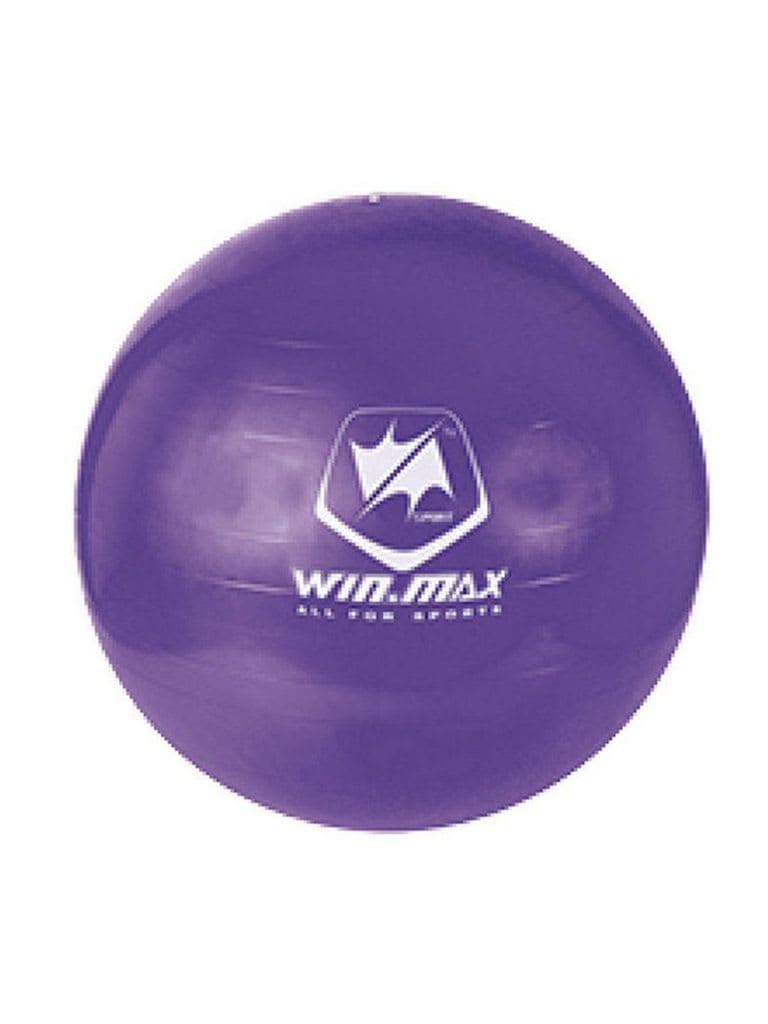 كرة التمارين بلاستيك مضادة للانفجار 75 سم ارجواني وينماكس Winmax Gym Ball Color Purple