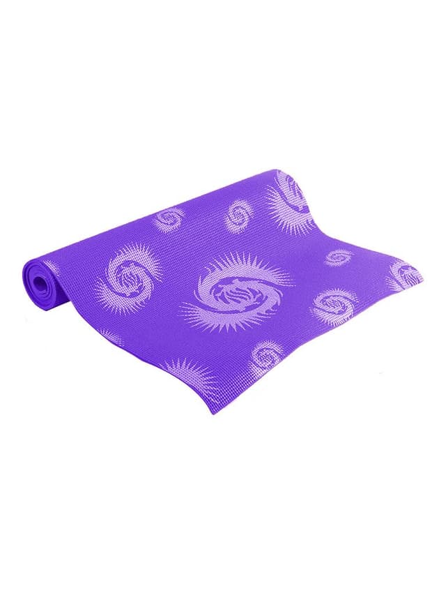 بساط اليوغا بلاستيك غير قابل للانزلاق ارجواني وينماكس Winmax Pvc Yoga Mat Color Purple