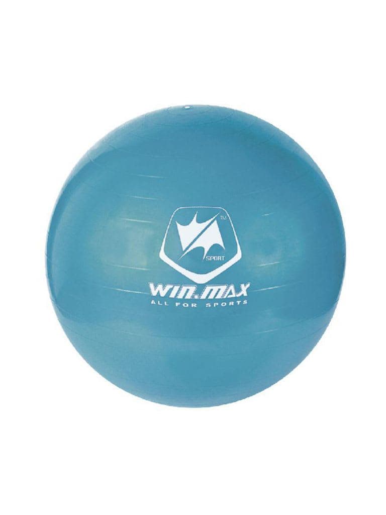 كرة التمارين بلاستيك مضادة للانفجار 65 سم ازرق وين ماكس Winmax Gym Ball Color Blue