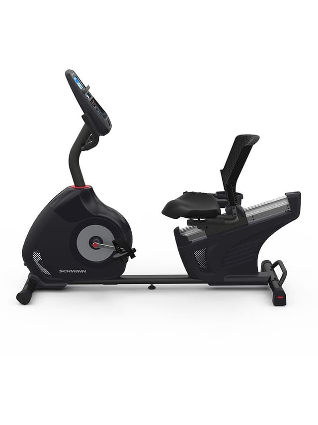 جهاز رياضي ثابت 25 مستوى مقاومة شوين Schwinn 570R Recumbent Bike