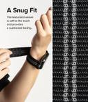 Ringke Sports Air Loop Compatible with Apple Watch Band 42mm 44mm 45mm 49mm|Designed for Apple Watch Ultra Band, Series 8, 7 |Soft Nylon Breathable Replacement Sport Strap for Men & Women - Black - SW1hZ2U6MTU5Njc5Mw==