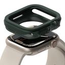 Ringke Air Sports Compatible with Apple Watch 7 45mm Case, Thin Soft Flexible Rugged TPU Raised Bezel Frame Protective Button Cover for Apple Watch Series SE/7/ 6/5/4 45mm - Dark Green - SW1hZ2U6MTU5NjI1OQ==