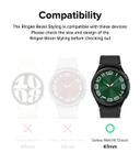 Ringke Bezel Styling Compatible with Samsung Galaxy Watch 6 Classic 47mm [Stainless Steel] Bezel Frame Ring Adhesive Cover Anti Scratch Protection Accessory - 47-04 (ST) Silver - - SW1hZ2U6MTU5NjIwOQ==