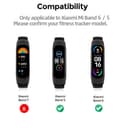 سوار ساعة شاومي مي باند 7 مغناطيسي لون فضي من او اوزون O Ozone Milanese Strap for Xiaomi Mi Band 7