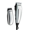 ماكينه حلاقه شعر راس سلكية مع ماكينة حلاقة صغيرة وال ahl Deluxe Home Pro Complete Hair Cutting Kit Clipper & Trimmer Combo - SW1hZ2U6MTU3NjQxMQ==