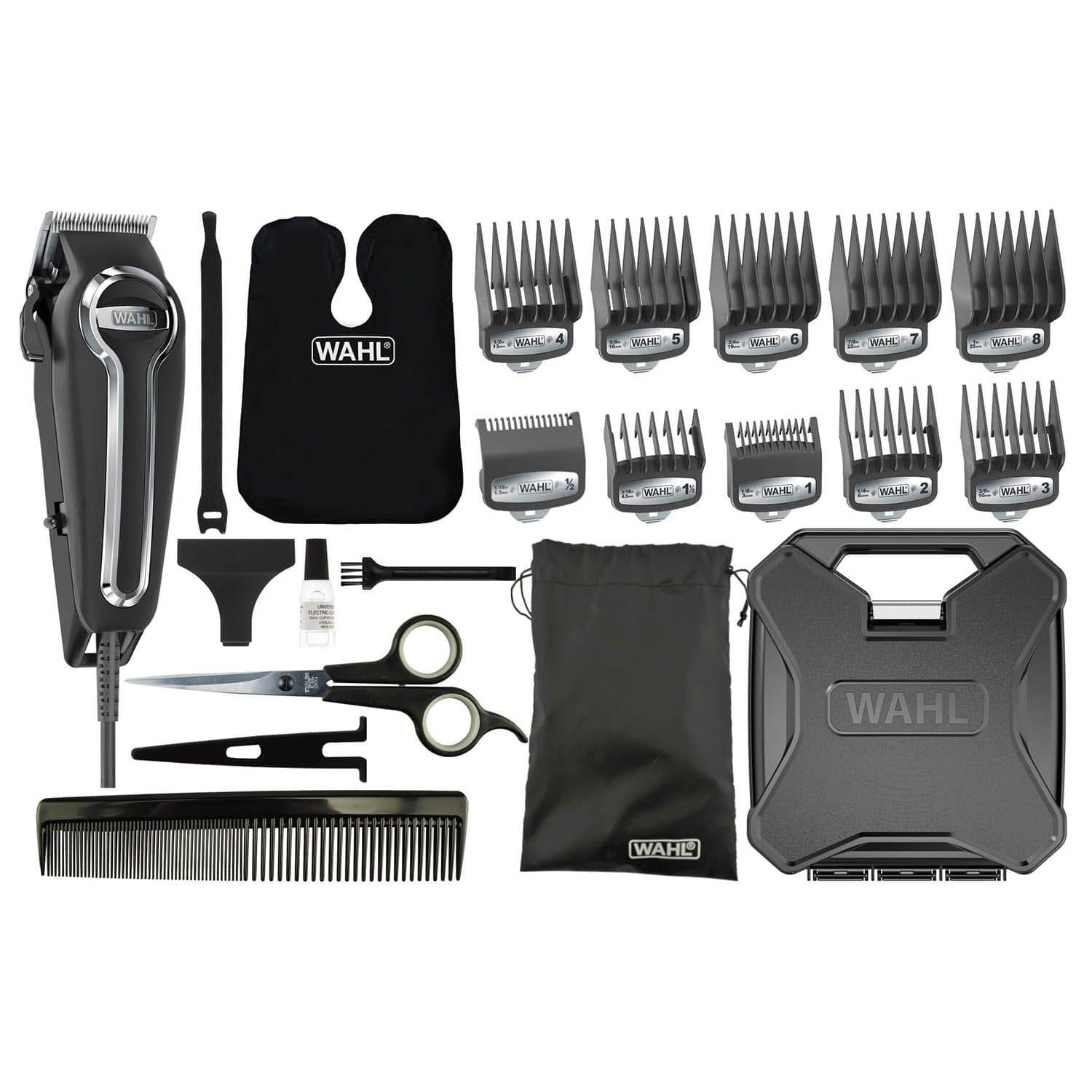 ماكينة حلاقة شعر راس وذقن سلكية وال Wahl Elite Pro High Performance Hair Cutting Kit