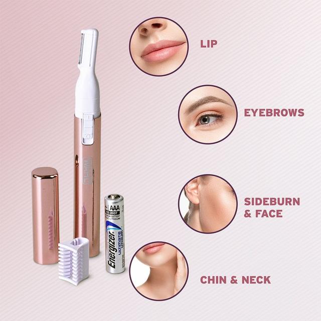 ماكينة حلاقة نسائية لتشذيب الحواجب قابلة لاعادة الشحن وال Wahl Pure Confidence Eyebrow Trimmer - SW1hZ2U6MTU3ODYyNg==