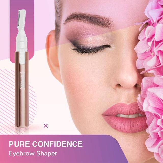 ماكينة حلاقة نسائية لتشذيب الحواجب قابلة لاعادة الشحن وال Wahl Pure Confidence Eyebrow Trimmer - SW1hZ2U6MTU3ODYzMA==