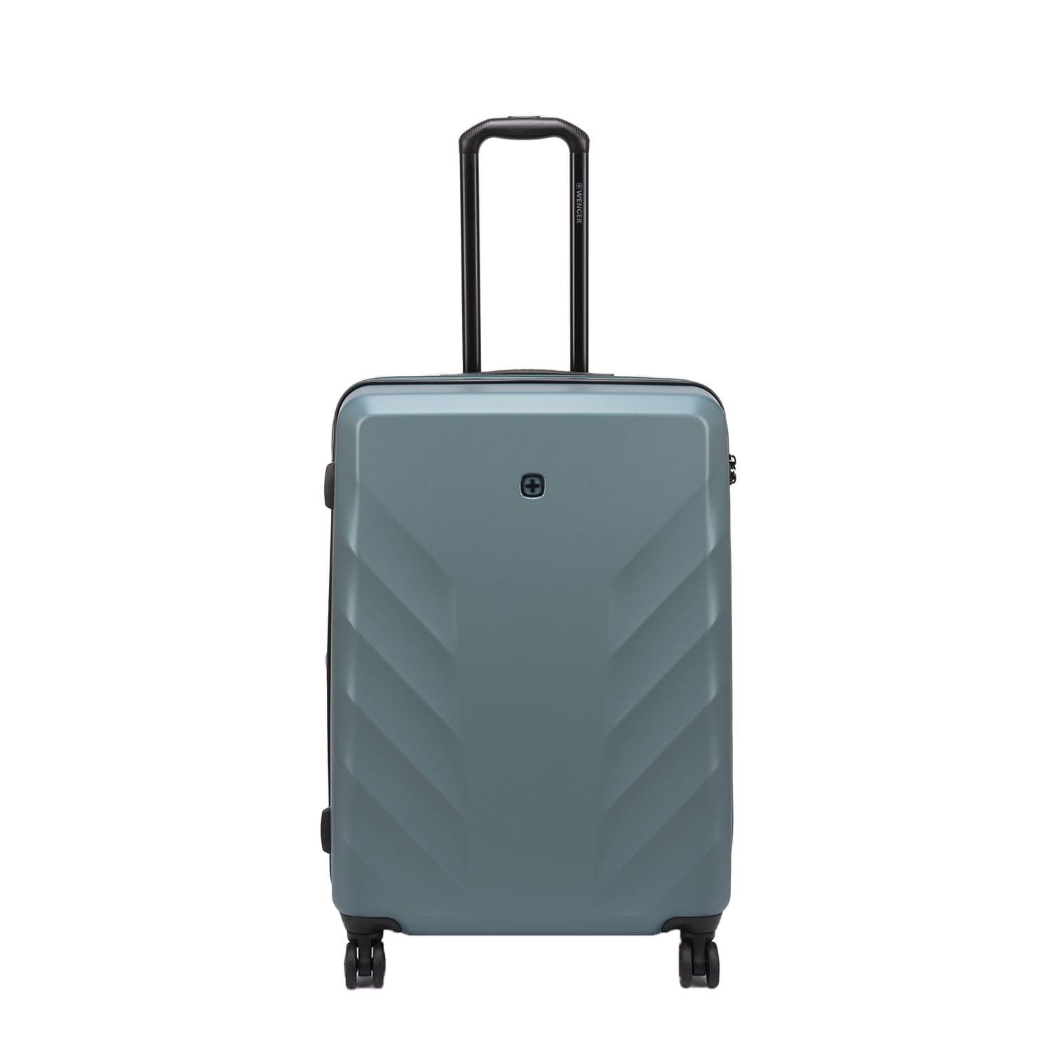 شنطة سفر وسط 69 سم من مادة ABS أخضر وينجر Wenger Motion Hardside Expandable Check-In Luggage