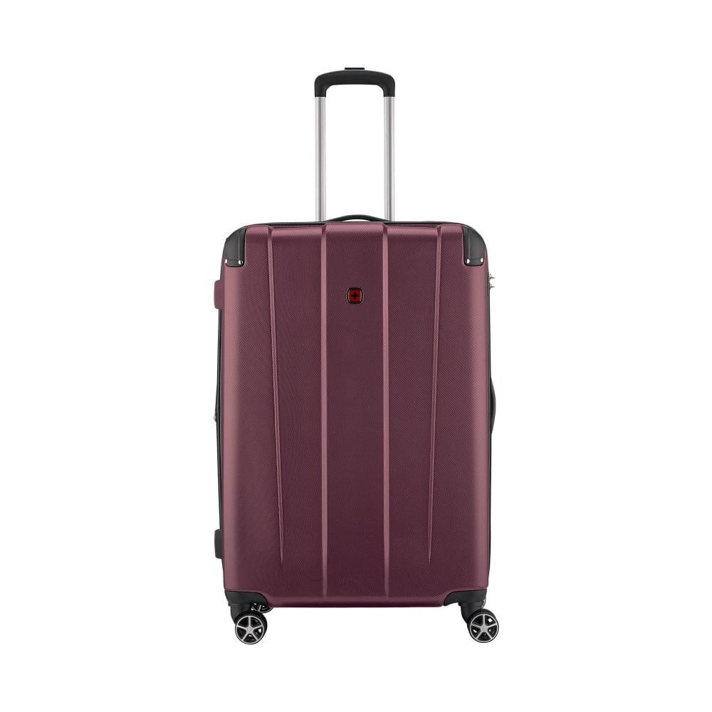 شنطة سفر كبيرة 76 سم من مادة ABS خمري وينجر Wenger Protector Large Hardside Expandable Check-In Luggage