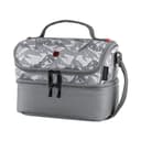 شنطة اكل للمدرسة سعة 7 لتر من البوليستر رمادي Wenger School Lunch Box