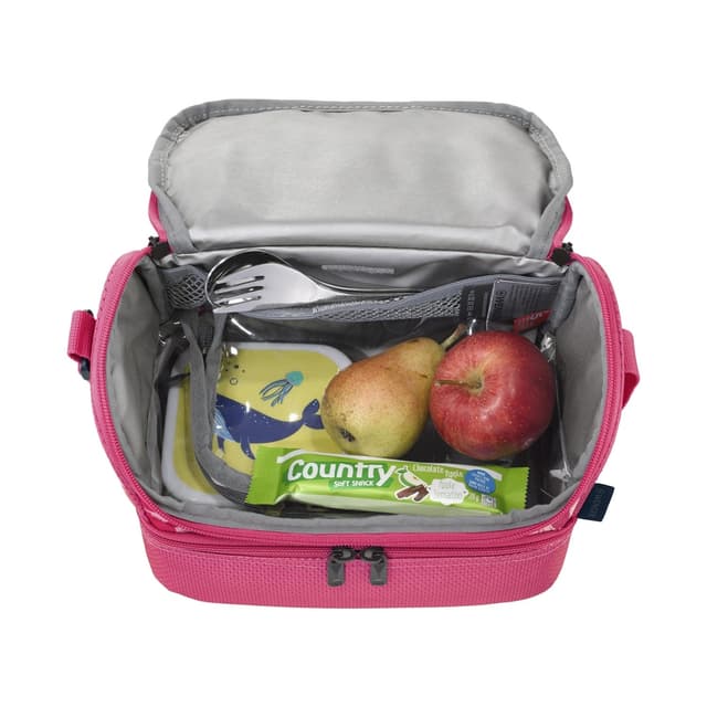 شنطة اكل للمدرسة سعة 7 لتر من البوليستر زهري Wenger School Lunch Box