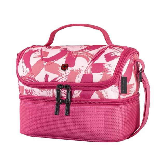 شنطة اكل للمدرسة سعة 7 لتر من البوليستر زهري Wenger School Lunch Box