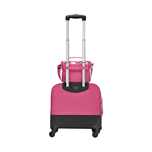 شنطة اكل للمدرسة سعة 7 لتر من البوليستر زهري Wenger School Lunch Box