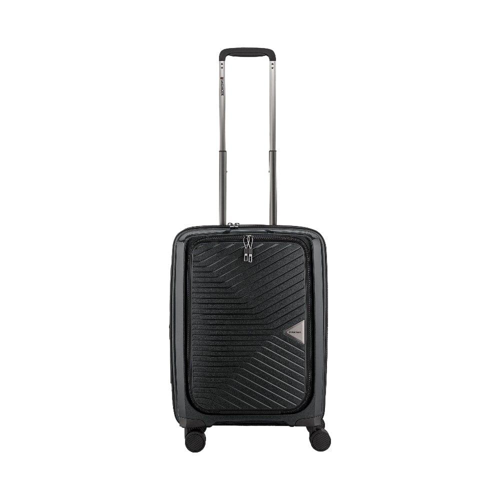 شنطة سفر صغيرة 55 سم من مادة ABS أسود وينجر Wenger Ultra-Lite Hardside Carry-On Expandable Cabin Luggage