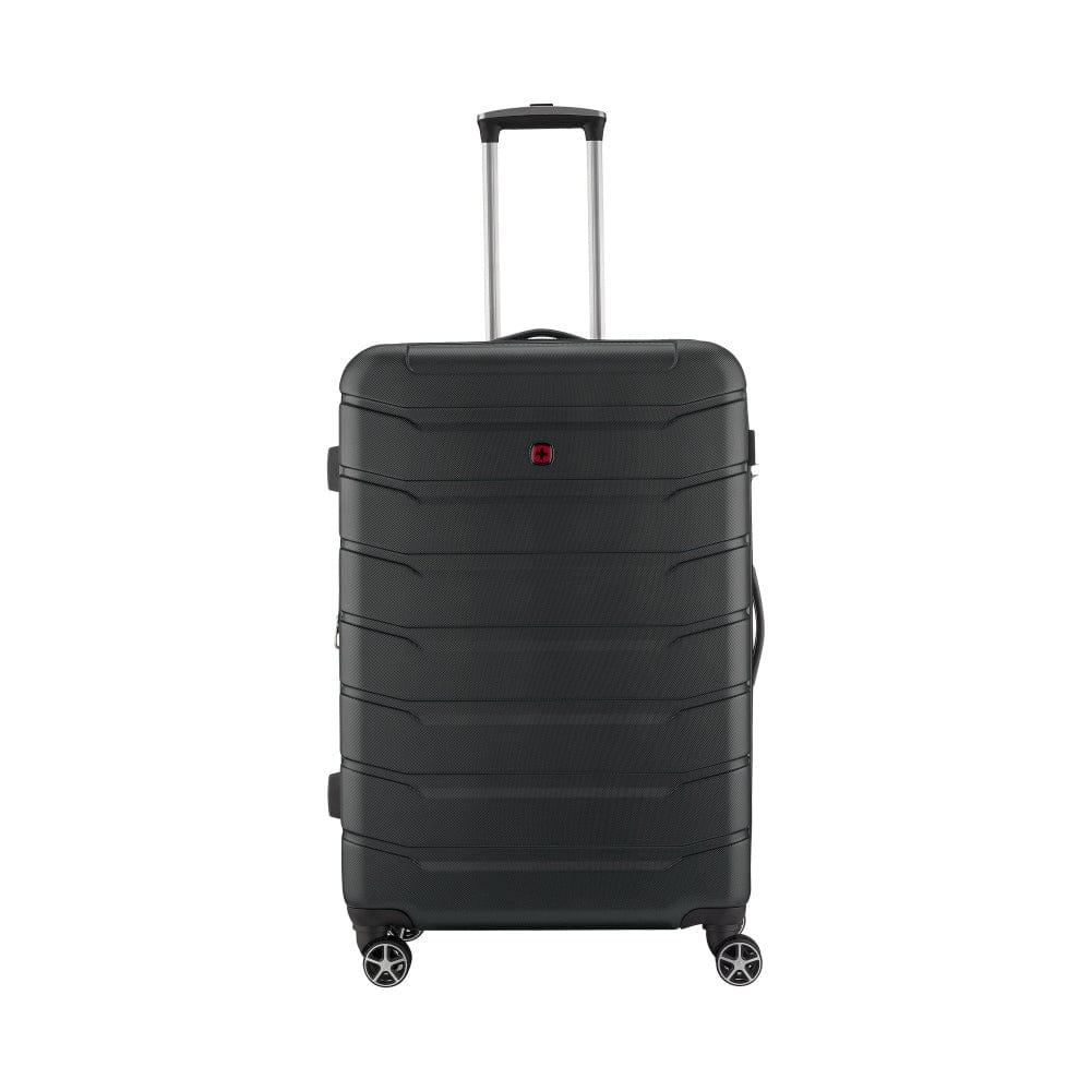 Wenger Vaiana Medium Hardside Expandable 78cm Check-In Luggage Trolley Black - 612355