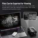 منظار دربيل ليلي 5X ابكسل مع ميزة التسجيل Apexel NV009 Owl-inspired HD Digital Night Vision Goggles