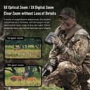 منظار دربيل ليلي 5X ابكسل مع ميزة التسجيل Apexel NV009 Owl-inspired HD Digital Night Vision Goggles