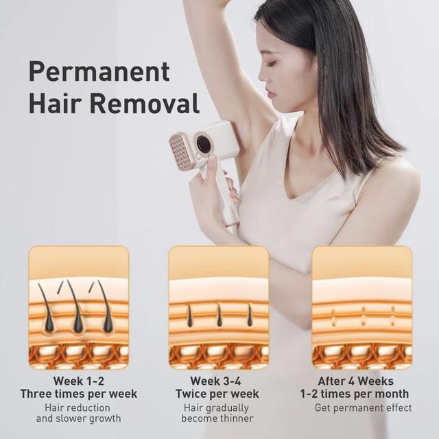 جهاز ليزر بارد لازالة الشعر ليسكولتون 400000 ومضة Lescolton Multi-Functional Freezing Point Hair Removal Device