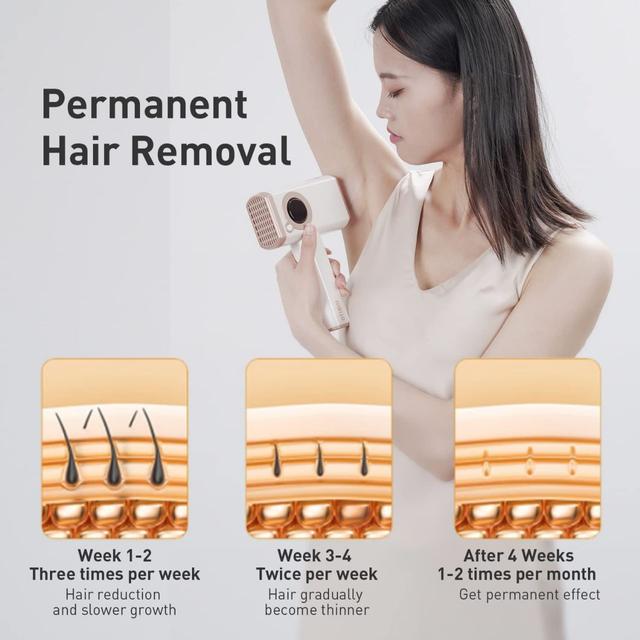 جهاز ليزر بارد لازالة الشعر ليسكولتون 400000 ومضة Lescolton Multi-Functional Freezing Point Hair Removal Device - SW1hZ2U6MTYwNjM2MA==